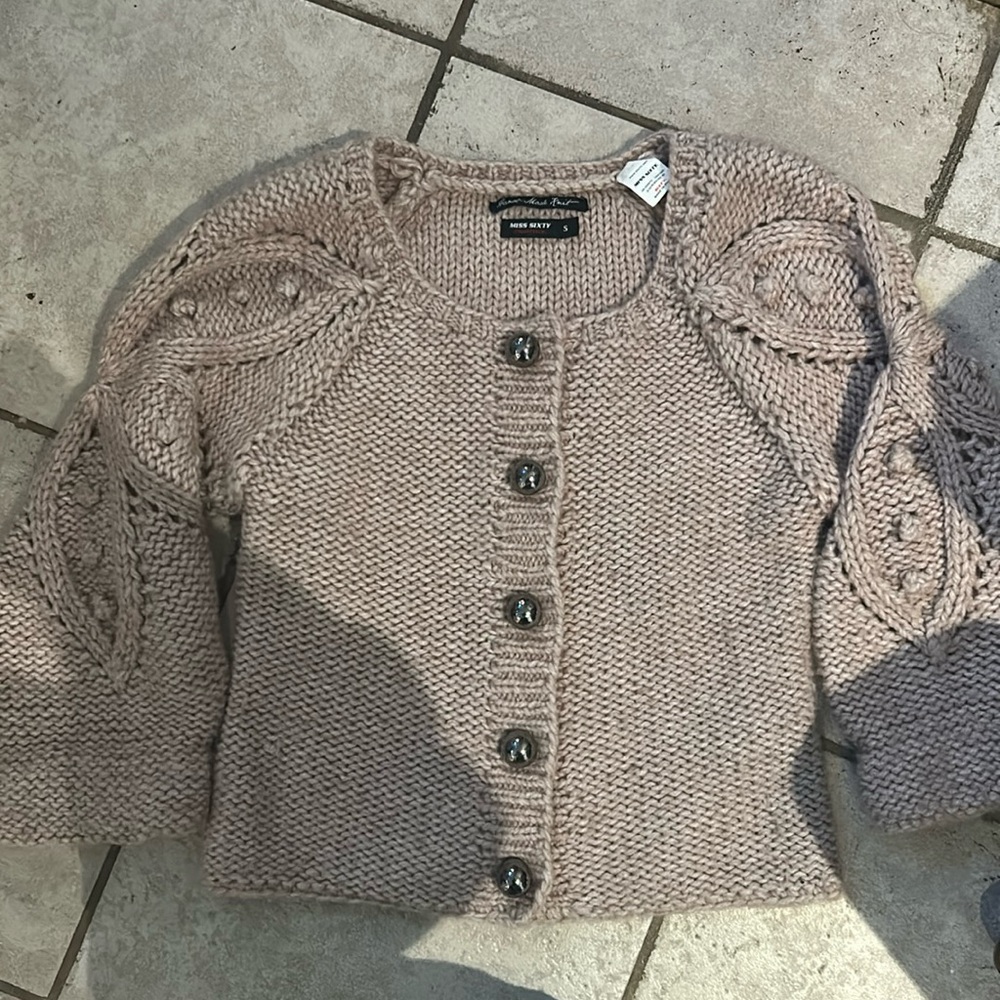 Miss Sixty vintage knit cardigan (size small)